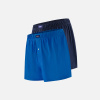 Lot de 2 caleçons en coton - Pack Duo Fredo Bleu Turquoise Marine - bleu - 1