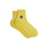 Short lisle socks - yellow - 1