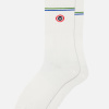 Chaussettes mi-hautes mixtes en coton - Lucas Ligne Blanc - blanc - 5