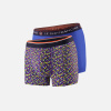 Lot de 2 boxers Cami Tournesol Bleu Éblouissant en coton - Boxers Cami Tournesol Bleu Éblouissant - jaune - 1