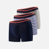 Pack Trio Boxer Marius Marinière Navy Gray - white - 1