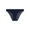 French lace panties - blue - 1