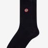 Chaussettes mi-hautes noires en fil d'Écosse - Nessy Noir - noir - 2