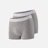 Pack Duo Boxer Redoutable Gris Chiné - gris - 2