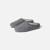 Wool indoor slippers - gray - 1
