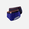 Lot de 2 slips en coton - Slips XV De France Marine Marine - bleu - 1