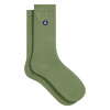 Organic cotton mid-cut socks - green - 36