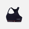 Brassière en coton - Tapageuse Marine Brodé Cœur Maman - bleu - 1