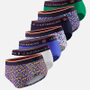 Lot de 7 slips en coton - Slips Marine Tulipe Purple Blanc Cami Tournesol Bleu Eblouissant Gavotte Purple Emeraude - bleu - 3