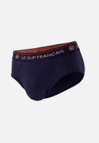 Slip bleu marine en coton - Intrepide Marine Lsf - bleu - 18