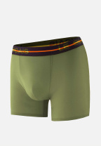 Boxer long vert en coton - Redoutable Long Kaki Veronese - vert - 5