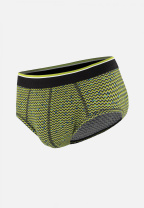Slip à motif chevron jaune anis en coton - Terrible Chevron Jaune Anis - jaune - 2