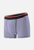 Boxer marinière bleu en coton - Marius Mariniere  Bleu - bleu - 1