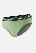 Culotte taille haute vert en coton - Rieuse Vert Sauge - vert - 2