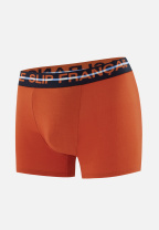 Boxer rouge en coton - Redoutable Rouge Brique - rouge - 5