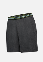 Bas de pyjama court gris en coton - Invincible Gris Anthracite - gris - 1