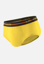 Slip jaune en coton - Intrépide Jaune Citron - jaune - 11