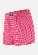 Caleçon à carreaux rose en coton - Jacques Vichy Rose Cerise - rose - 5