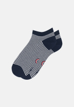 Chaussettes basses marinière bleu marine - Tonnerre Mariniere Marine - bleu - 2