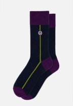 Chaussettes mi-hautes en coton - Lucas Verti Vert Acidulé - vert - 1