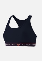 Brassière femme bleu marine en coton - Tapageuse Marine Lsf - bleu - 1