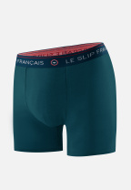 Boxer long bleu en coton - Redoutable Long Bleu Canard - bleu - 5