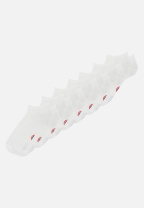 Lot de 7 chaussettes basses en coton - Chaussettes Blanches