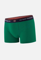 Boxer enfant vert en coton - Petit Joseph Emeraude - vert - 2