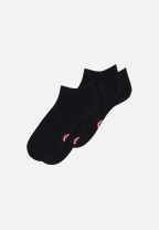 Pack of 2 cotton ankle socks - Black socks