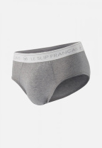 Slip gris en coton - Intrepide Gris Chine - gris - 16