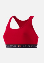 Brassière femme rouge en coton - Tapageuse Rouge Cerise - rouge - 4