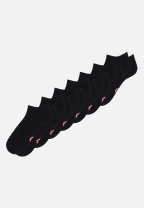Lot de 7 chaussettes basses en coton - Chaussettes Noir