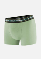 Boxer vert en coton - Redoutable Vert Sauge - vert - 2