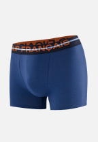 Boxer bleu en coton - Redoutable Bleu Acier - bleu - 1