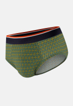 Slip vert à motif ornement en coton - Terrible Ornement Veronese - vert - 3