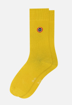 Chaussettes mi-hautes unies jaune - Robuste Jaune Citron - jaune - 6