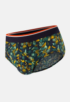 Slip vert à motif jungle en coton - Terrible Jungle Kaki Veronese - vert - 4