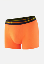 Boxer orange en coton - Redoutable Orange Pur - orange - 8