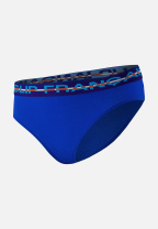 Culotte taille haute bleu en coton - Rieuse Bleu Nautique - bleu - 3