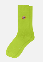 Chaussettes mi-hautes jaune en coton - Robuste Jaune Anis - jaune - 4