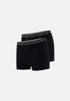 Lot de 2 culottes boxers femme en coton - Culottes Boxers Noir