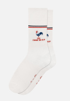 Chaussettes mi-hautes en coton - Lucas Fier Comme Un Slip Blanc - blanc - 3