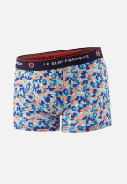 Boxer enfant bleu à motif confetti en coton - Petit Joseph Confetti Bleu Nautique - bleu - 4