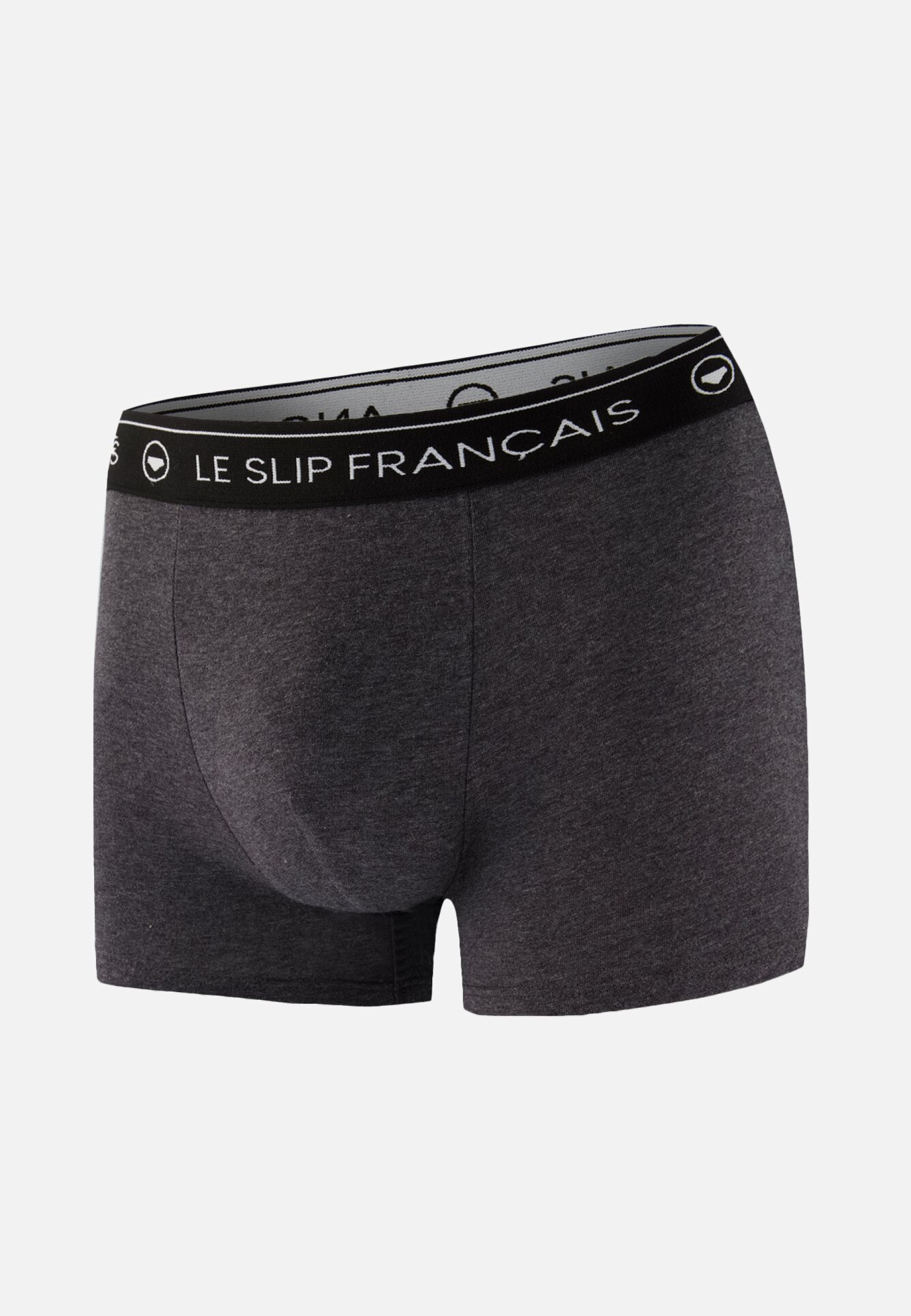 Lot de 5 boxers en coton - Boxers 5 Nuances De Gris – Le Slip Français